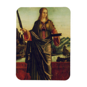 Sint Anastasia van Rome Premium Kunst Magneet