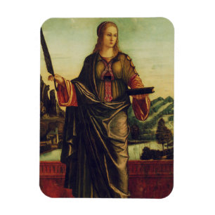 Sint Anastasia van Rome Premium Kunst Magneet