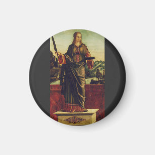 Sint Anastasia van Rome Premium Kunst Magneet