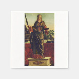 Sint Anastasia van Rome Premium Kunst Servet