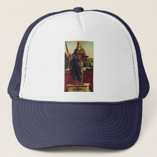 Sint Anastasia van Rome Premium Kunst Trucker Pet