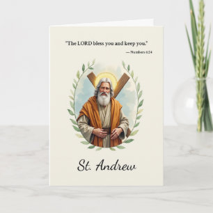 Sint-Andreas Gods Vrede en Zegen Schriftuur Kaart