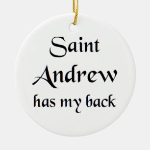 Sint-Andreus T-shirt Keramisch Ornament