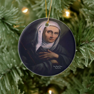 Sint Angela Merici Keramisch Ornament