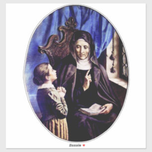 Sint Angela Merici Patroonheilige van Opvoeders en Sticker