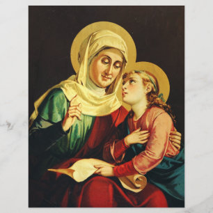 Sint Anna en de Maagd Maria Flyer