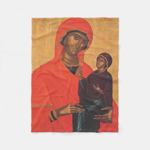 Sint Anne met de Maagd Maria Fleece Deken