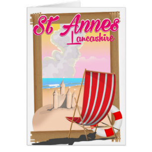 Sint-Annes, reisposter voor het strand van Lancash