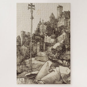 Sint-Antonius lezend van Albrecht Dürer Legpuzzel