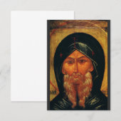 Sint-Antonius van de Woestijn Bedankkaart (Voorkant / Achterkant)