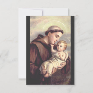 Sint-Antonius van Padua Bedankkaart