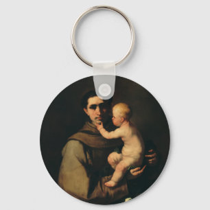 Sint-Antonius van Padua door Luca Giordano Sleutelhanger