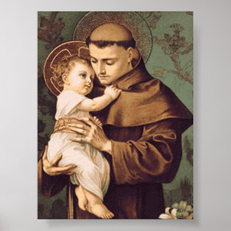 Sint-Antonius van Padua Poster