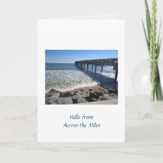 Sint Augustine in het Wenskaart MilesFolded Kaart