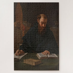 Sint-Augustinus (1600) door Caravaggio Legpuzzel