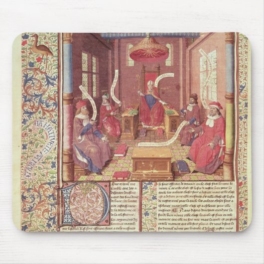 Sint-Augustinus, Epicurus, Zeno, Antiochus & Muismat (Voorkant)