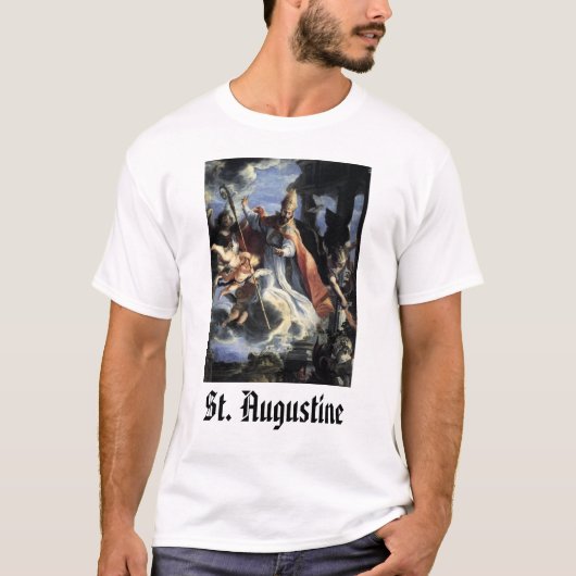 Sint-Augustinus, St. Augustinus T-shirt (Voorkant)