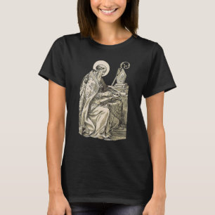 Sint Augustinus van Hippo katholieke filosoof T-shirt