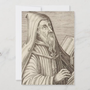 Sint Augustinus van Hippo Kerkleraar Kaart