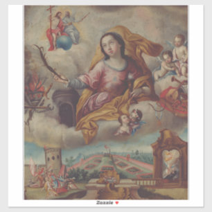 Sint Barbara Maagd en martelaar Sticker