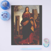 Sint Barbara van Giovanni Antonio Bolverkeer Flyer (Enkel)