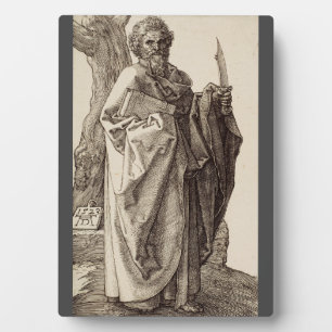 Sint-Bartholomeüs de apostel Fijne Kunst Fotoplaat