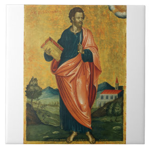 Sint-Bartholomeüs de apostel Fijne Kunst Tegeltje