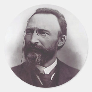 Sint Bartolo Longo Apostel van de Rozenkrans Ronde Sticker