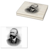 Sint Bartolo Longo Apostel van de Rozenkrans Rubberstempel (Gestempeld)