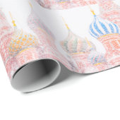 Sint-Basilkathedraal in Snowstorm Cadeaupapier (Rol Hoek)