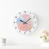 Sint-Basilkathedraal in Snowstorm Grote Klok (Huis)