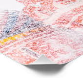 Sint-Basilkathedraal in Snowstorm Perfect Poster (Hoek)