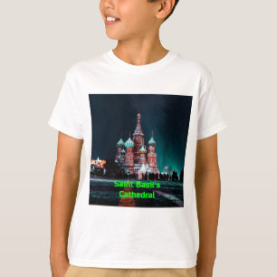 Sint-Basilkathedraal, Moskou, Rusland T-shirt