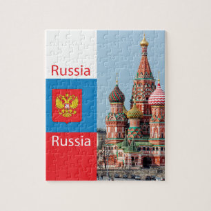 Sint-Basilkathedraal. Rusland Legpuzzel