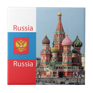 Sint-Basilkathedraal. Rusland Tegeltje