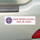 Sint-Benedict-Latijnse Bumpersticker (Op auto)