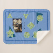 Sint Benedictus Nursia Sherpa Deken (Voorkant (horizontaal))