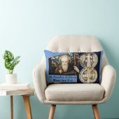 Sint Benedictus van Nursia Kaart Kussen (Stoel)