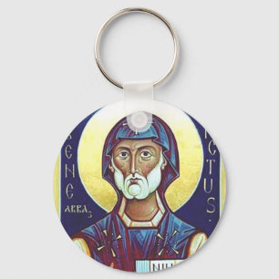 Sint-Benedictus van Nursia Sleutelhanger