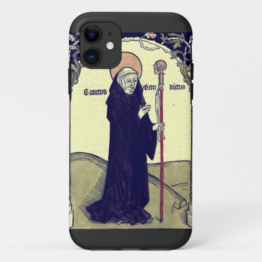 Sint-Benedictus van Nursia Vader van het monastici Case-Mate iPhone Case (Achterkant)