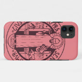 Sint-Benedictusmedaille Case-Mate iPhone Case (Achterkant (horizontaal))