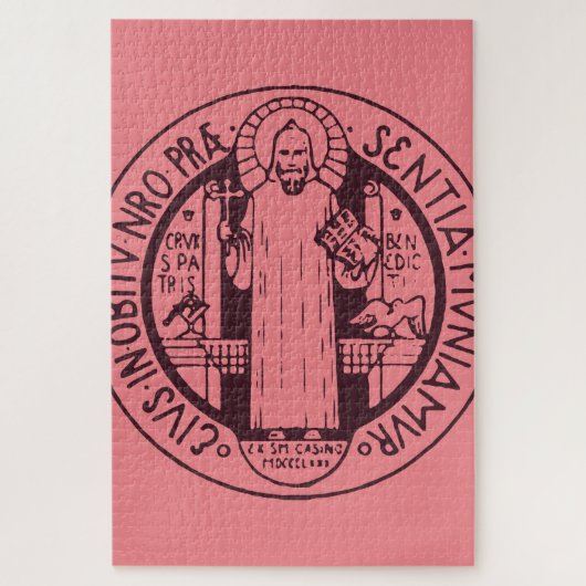 Sint-Benedictusmedaille Legpuzzel (Verticaal)