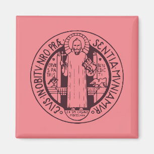 Sint-Benedictusmedaille Magneet