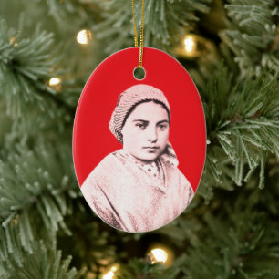 Sint Bernadette Soubirous als kind Keramisch Ornament