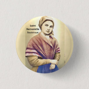 Sint Bernadette Soubirous Ronde Button 3,2 Cm