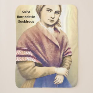 Sint Bernadette Soubirous Sherpa Deken