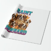 Sint-Bernard Cadeaupapier (Uitgerold)