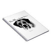 Sint Bernard Happy Face Notitieboek (Rechterzijde)