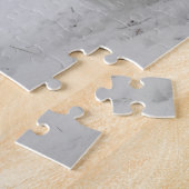 Sint-Bernard-hond in de sneeuw Legpuzzel (Zijkant)