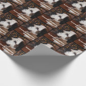 Sint-Bernard-kerstcadeaus Cadeaupapier (Hoek)